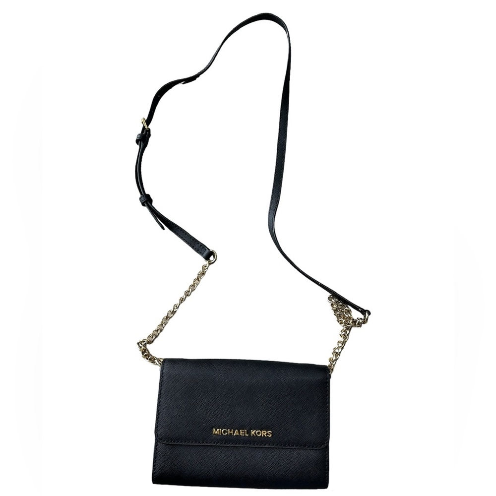 Michael Kors Convertible Crossbody Chain Wallet/Clutch